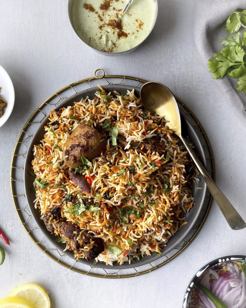Karachi Style Chicken Biryani : Authentic Royal®