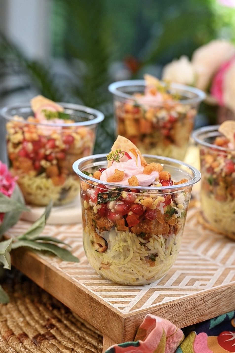 Layered Lemon Rice Cups