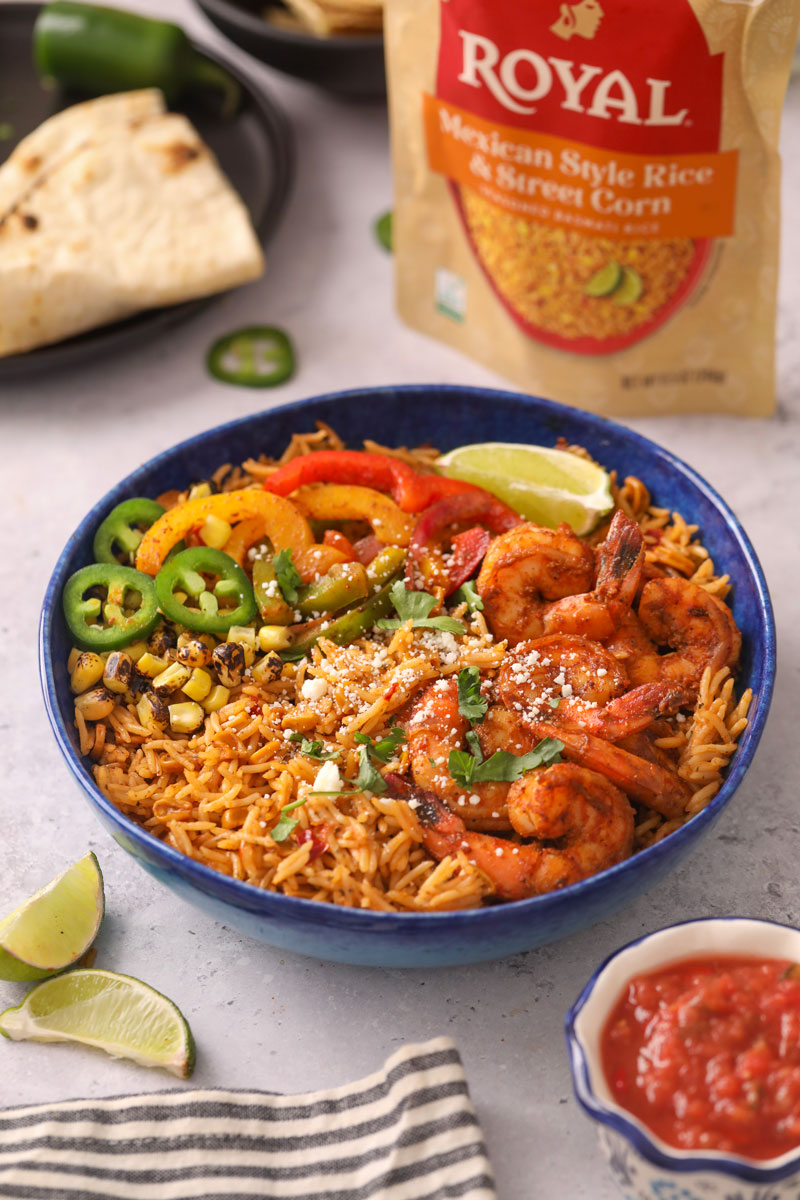 Mexican Fajita Rice Bowls