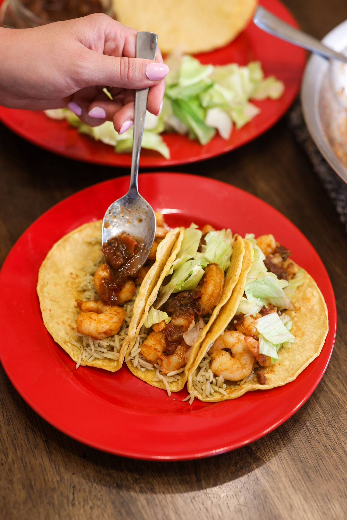 Cilantro Lime Shrimp Tacos