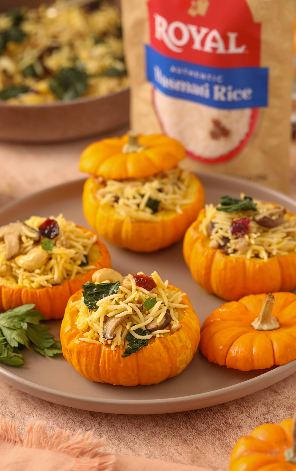 Pumpkin Patch Basmati Bowls