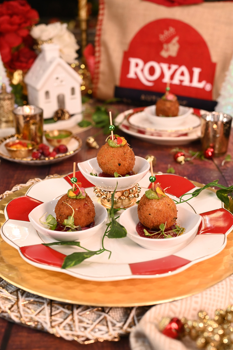 Tandoori Paneer Rice Balls