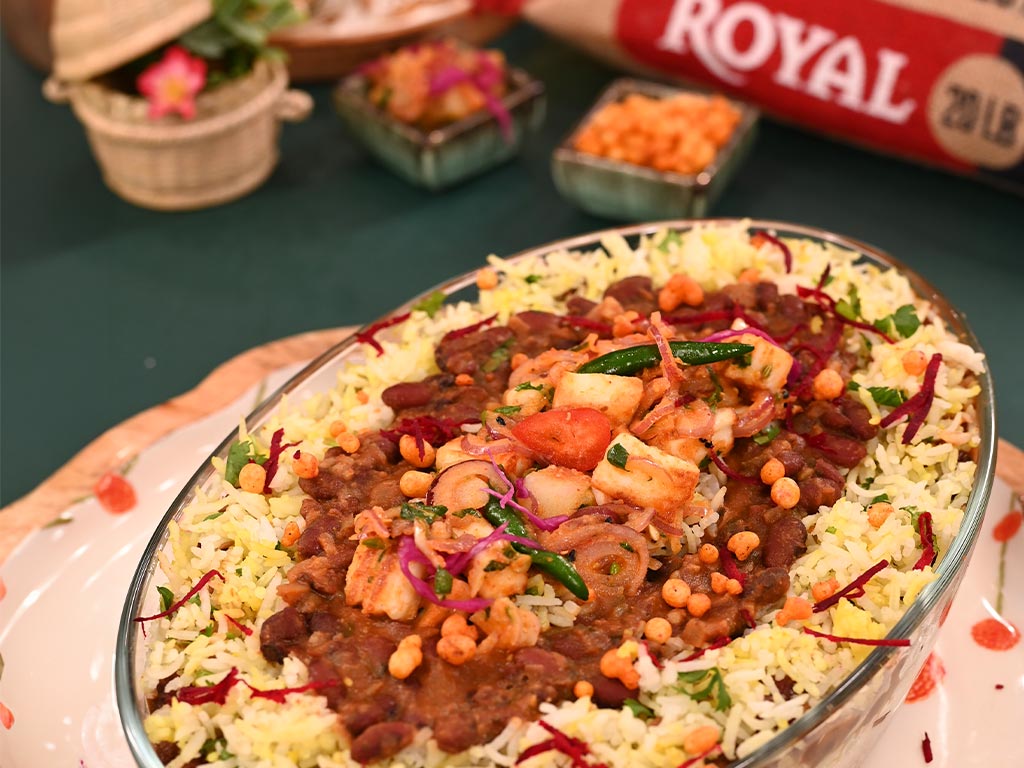 Rajma Chawal Casserole
