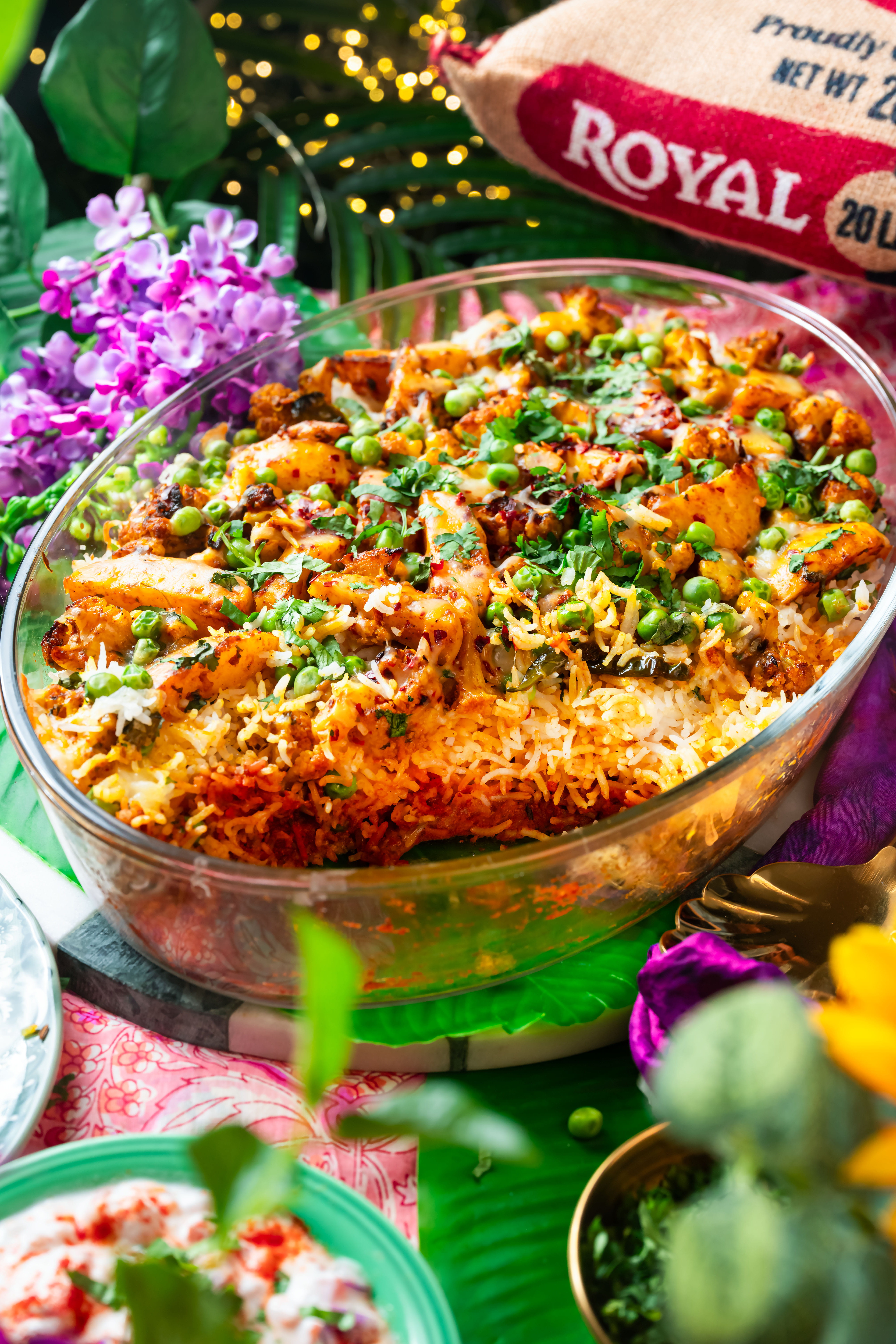 Baked Aloo Gobhi Rice