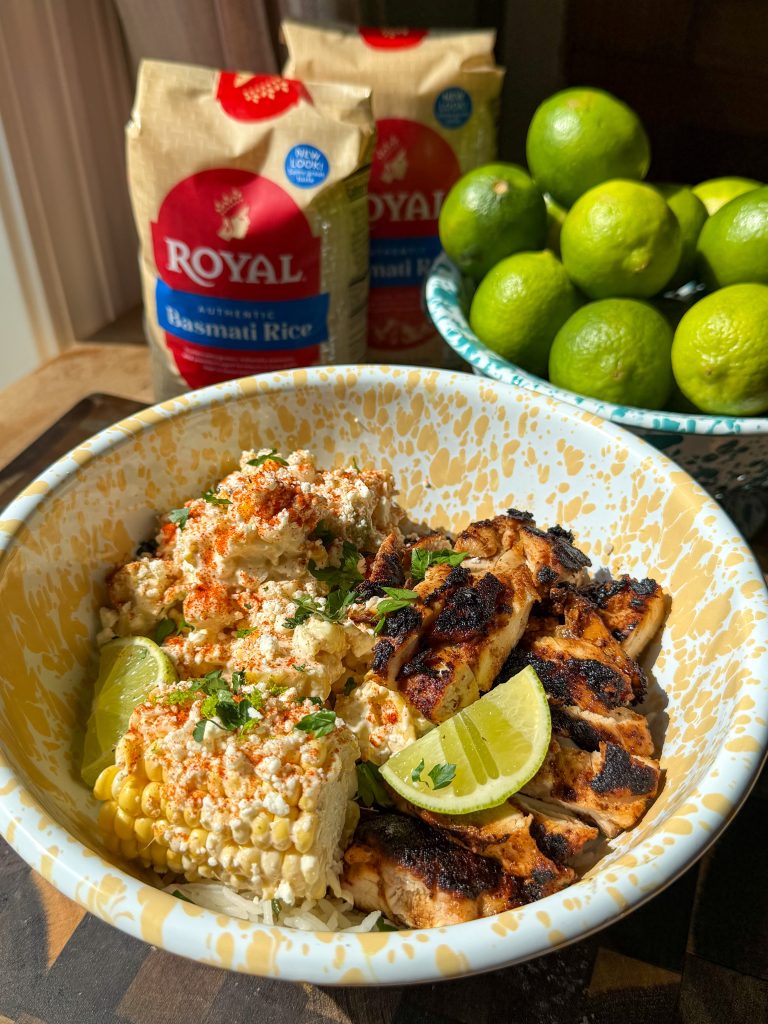 Mexican Street Corn Chicken Bowls
