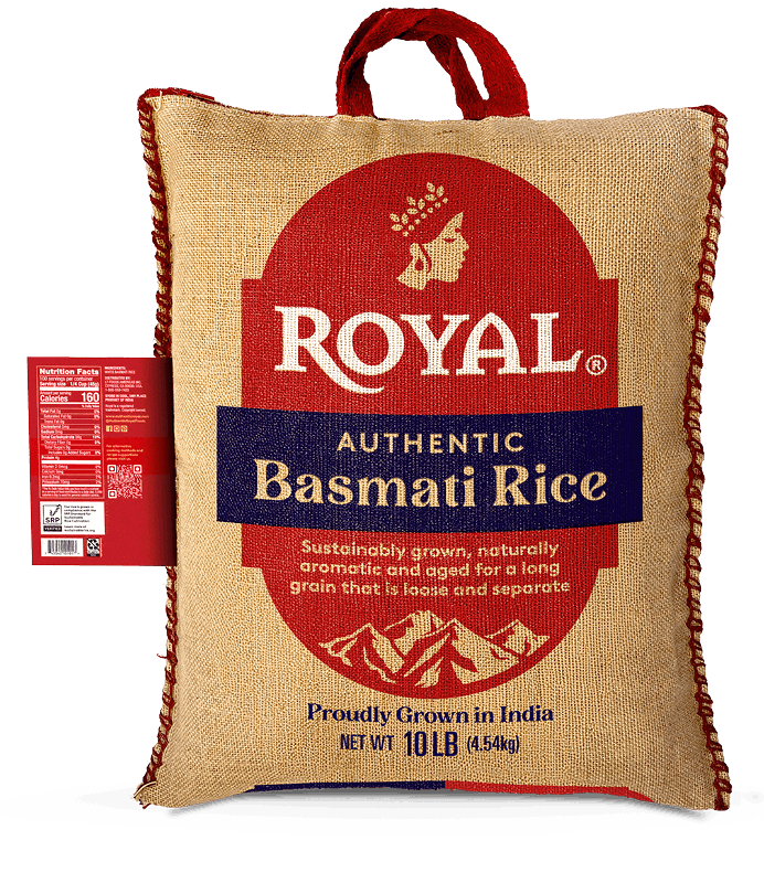 10lb White Basmati back