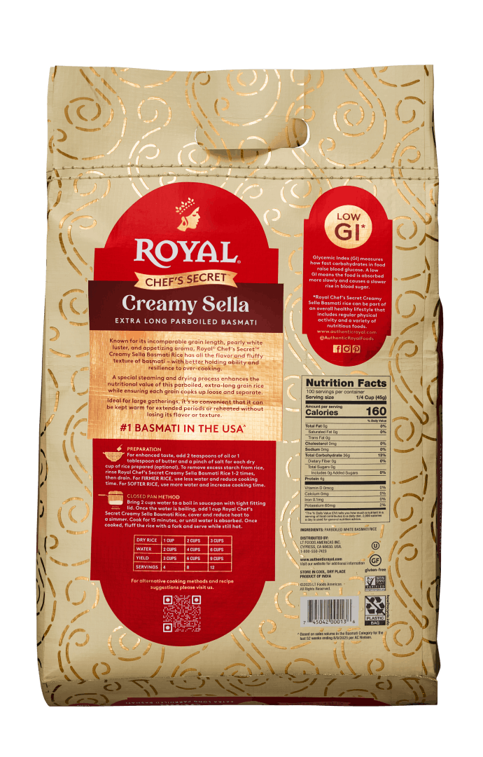Royal Sella 10 lb back