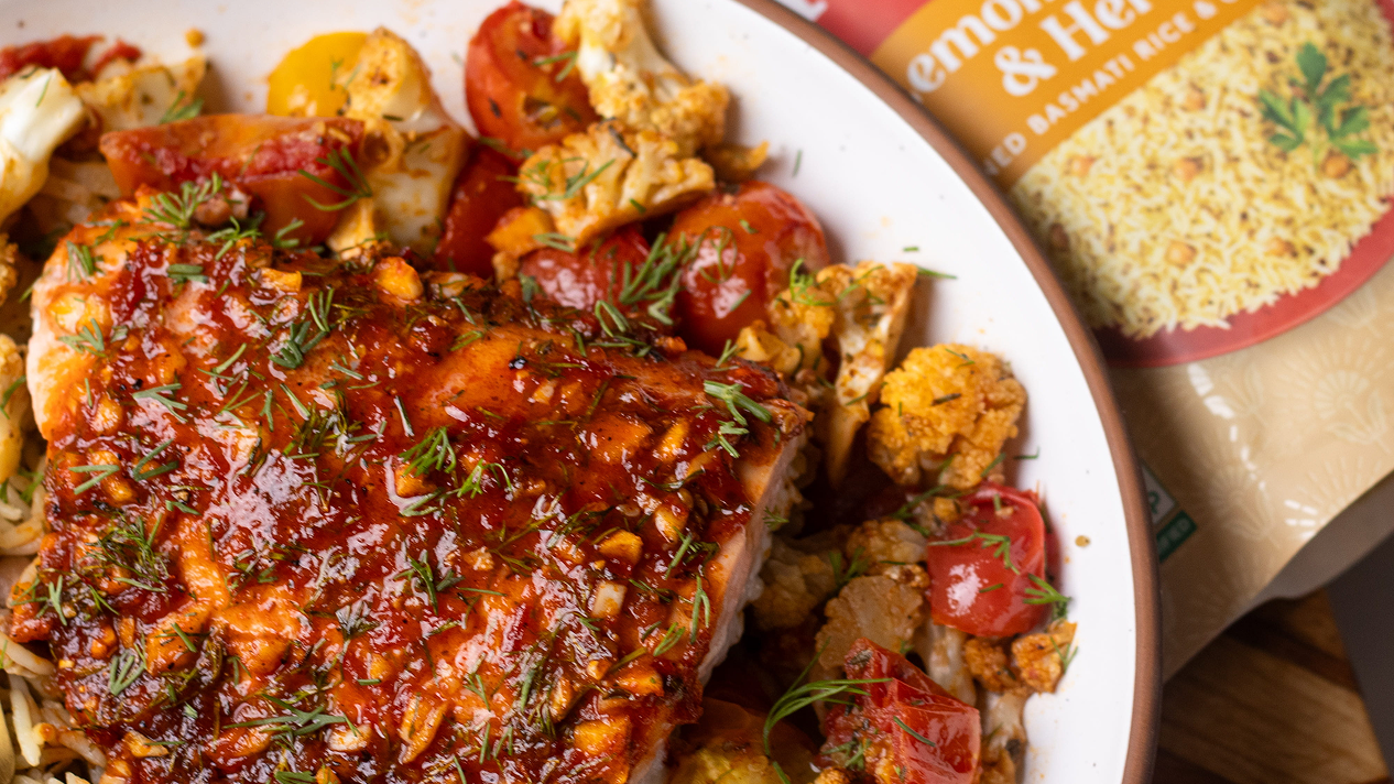 Harissa Honey Salmon