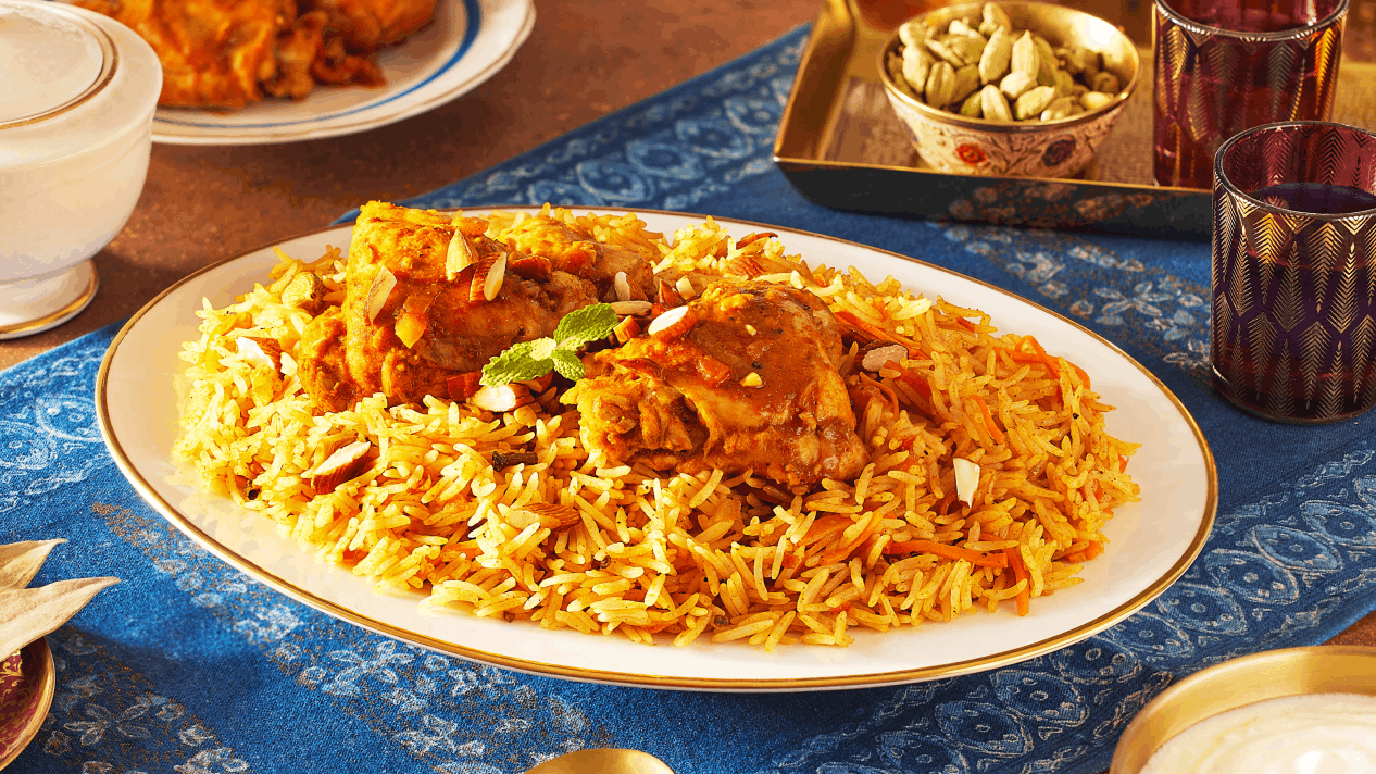 Chicken Kabsa with Royal® Chef's Secret™ Creamy Sella Basmati Rice