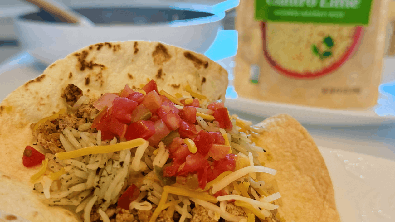 Turkey Taco Bowls with Cilantro Lime Rice